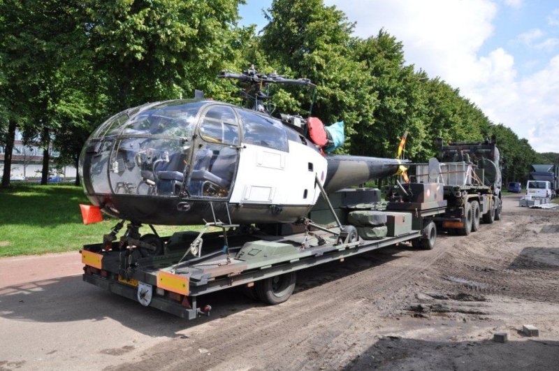 Ook luchtmacht rijd met Ligthart aanhangwagens......