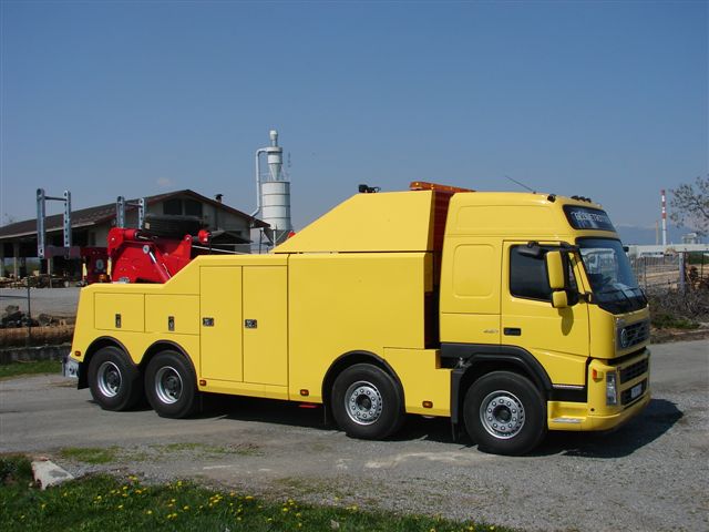 Ook Volvo trucks voor zware berging.....