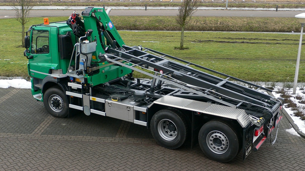 Nieuwe container installatie.
