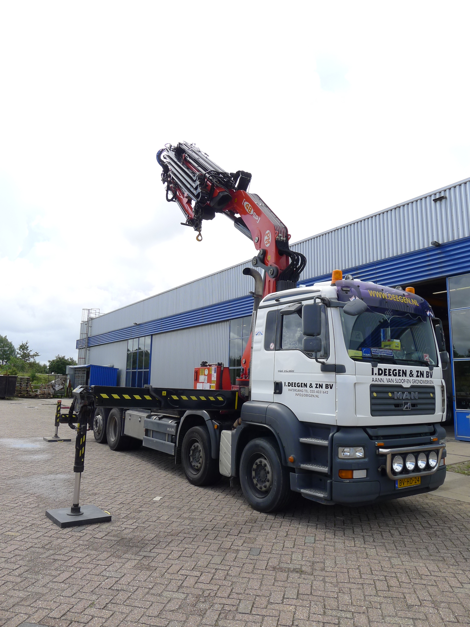 Ook voor kraankeuringen en onderhoud........