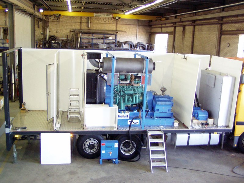 Machines inbouwen in uw laadbak ?   