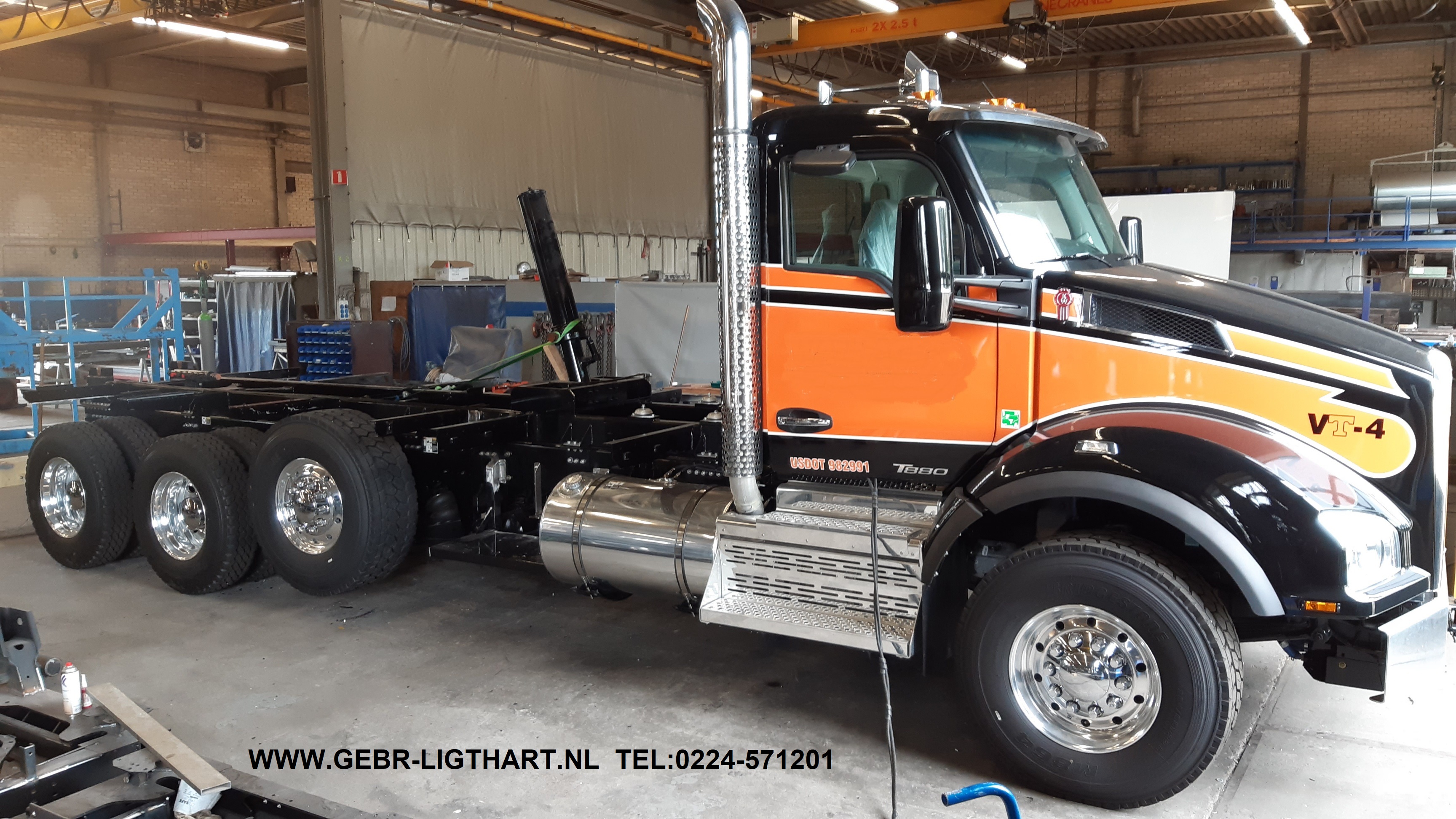 Werkzaamheden Amerikaanse truck