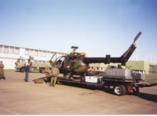 Helicopter aanhangwagen