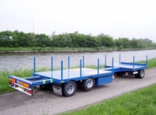 Aanhangwagens uitschuifbaar