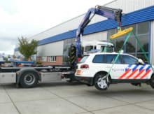 Hijsjuk 5 ton met wielklemmen