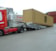 Zeecontainer trailer.