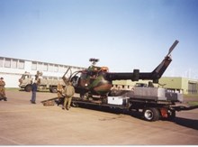 Helicopter aanhangwagen