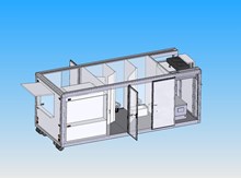 Container 9  Catering / toilet