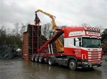 Container kieptrailer